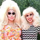 L-R: Trixie Mattel and Katya